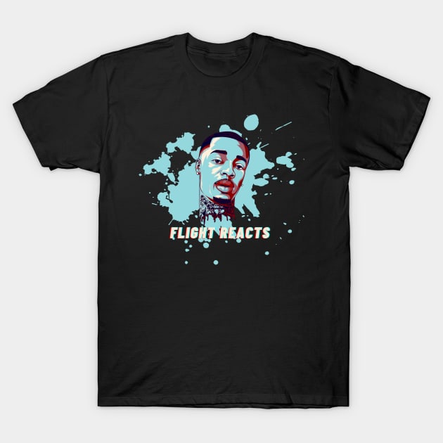 Flight Reacts T-Shirt by OnlyHumor